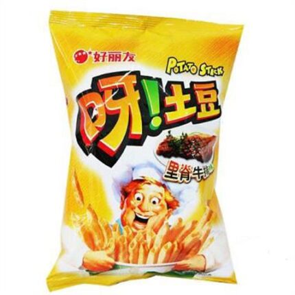 12340 6920907808551 patatine al gusto di bistecca 40g