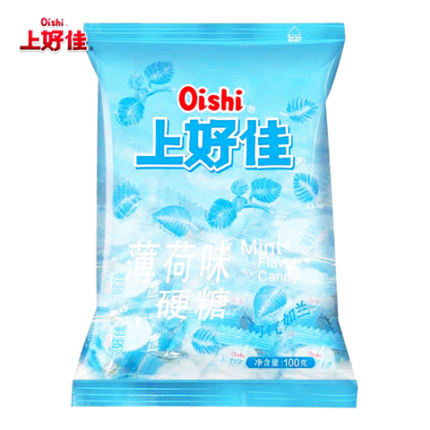 12712 6926265306807 oishi caramelle alla menta 100g