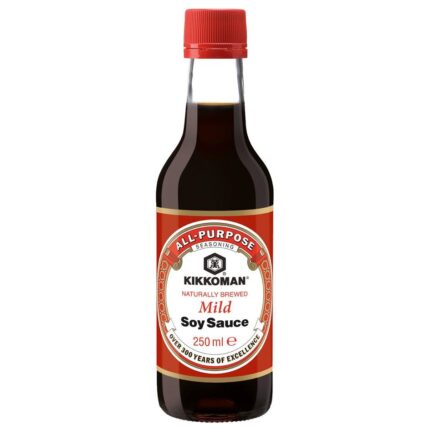 1483 8715035220300 JSNG12 kikkoman mild soy sauce 250ml salsa di soia dolce
