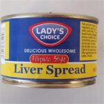 1501 5060127810468 PCLIS1 lady's choice liver spread 165g pasticcio spalmabile di manzo e fegato di maiale