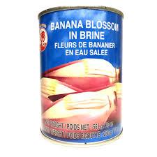 17902 084909210524 cock brand banana blossom in brine 565g fiori di banano in salamoia