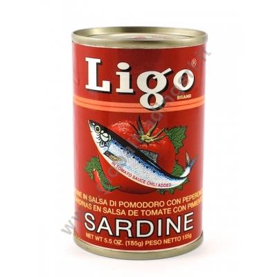 2578 072810293606 PMLIG4 ligo alacce in salsa di pomodoro piccante 155g