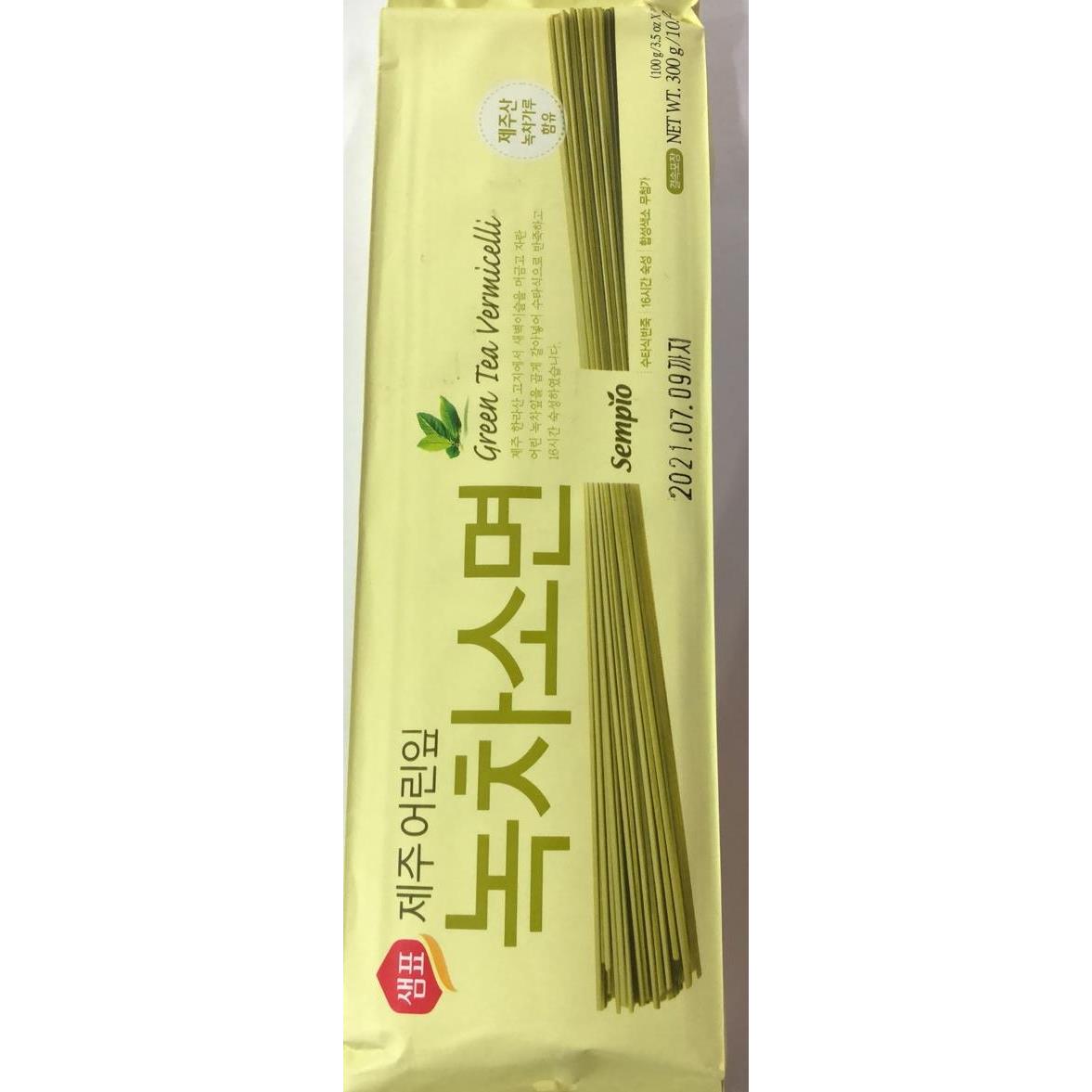rbs31828f.jpg 31828 8801005000451 sempio spaghetti al the verde green tea 300g