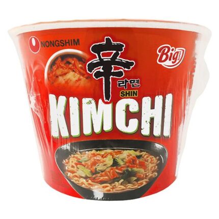 32668 8801043032285 nongshim big bowl shin ramen kimchi 112g