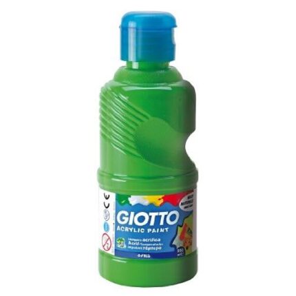 35438 8000825534041 giotto acrylic paint verde 250ml