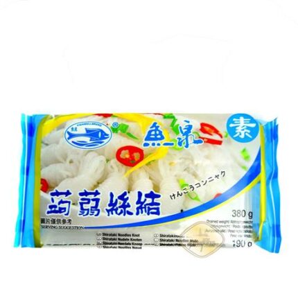 35648 6902253111646 shirataki noodles nodo di konjac fishwell brand 380g