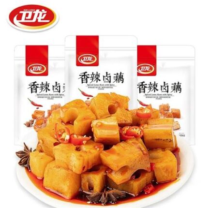 37356 6935284411287 weilong xiangla ruou spiced lotus root 180g