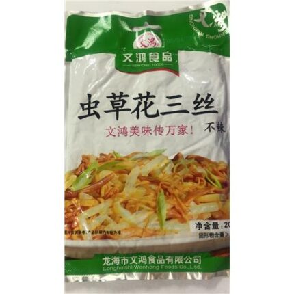 37461 6923553501340 germogli di bambu conservati chongcaohuasansi 200g