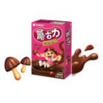 37979 6920907808070 biscotti al ciocolato gusto soia rossa haoliyou moguli 48g
