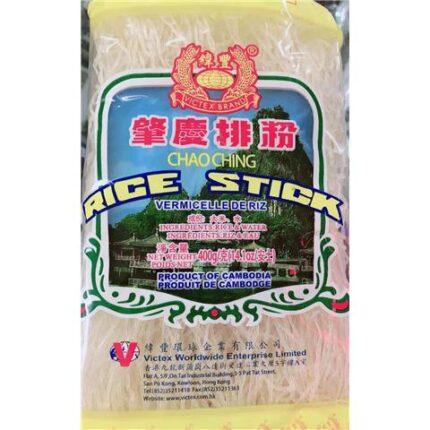 38109 4897039372835 victex brand chao ching rice stick spaghetti di riso 400g