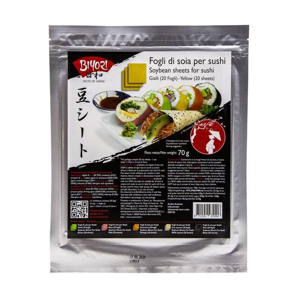 rbs38552f.jpg 38552 4711552979206 biyori fogli di soia per sushi gialli 20fogli 70g