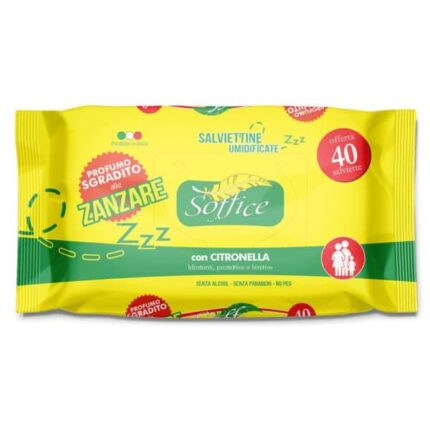 39635 8006335002759 soffice salv. anti zanz. con citron. 40pz
