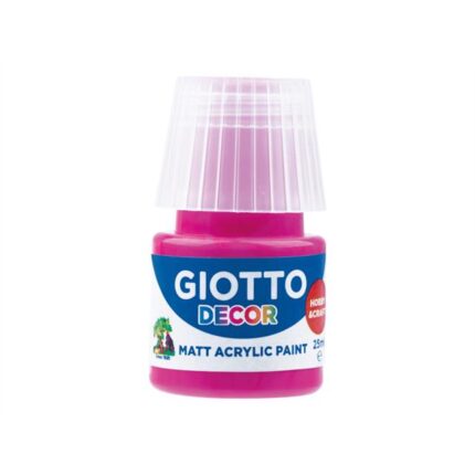 39669 8000825538100 giotto decor acrylic 25ml magenta