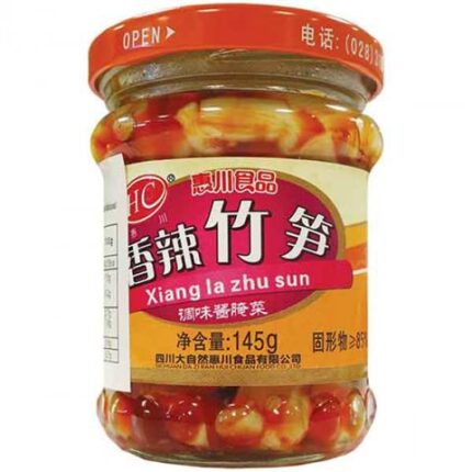 39798 6934457619000 huichuan xianbgla zhusun bambu in salsa piccante 145g