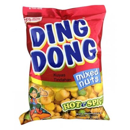 40802 4800092331909 ding dong mixed nuts hot spicy 100g