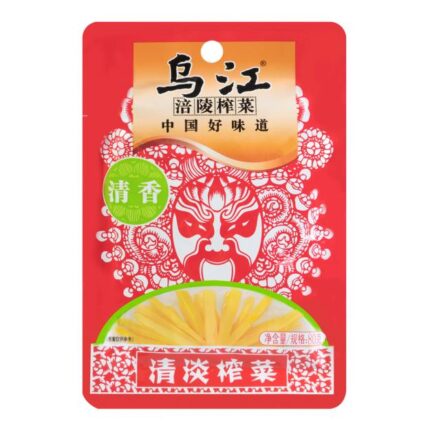 40865 6901754050171 light flavour mustard tuber fuling zhacai 80g