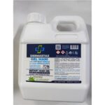 42867 8056039338449 dermastax gel mani con aloe 70vol. alccol 1lt
