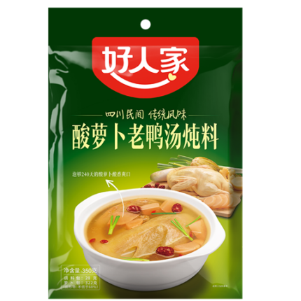 43340 6920143500943 haorenjia suanluobolaoya 350g