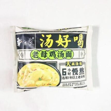 43348 6935270641865 baixiang instant noodles artificial chicken soup flavor 111g