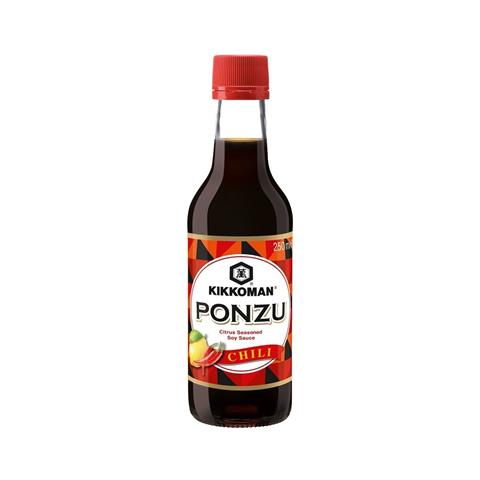 rbs44627f.jpg 44627 8715035550308 JKIK25 kikkoman ponzu chili soy sauce 250ml