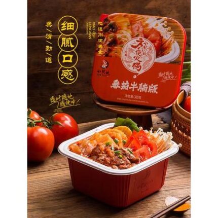 45114 6971013100367 xiaolongkan fanqie niunan wei zirehuoguo 360g