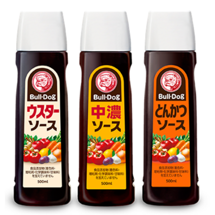 45492 4902551012159 JSNG20 bull-dog semi-sweet vegetable & fruit sauce 500ml