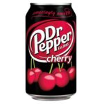 45639 8435185954626 BEVE19 dr pepper drink can cherry 330ml