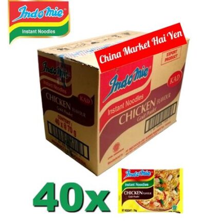 46937 1089686170037 IINDO10 indomie instant noodles chicken flavour 70g 40pz