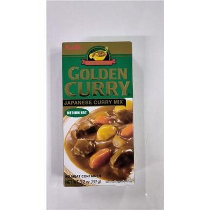 47147 074880030051 s&b golden curry japanese curry mix medium hot 92g