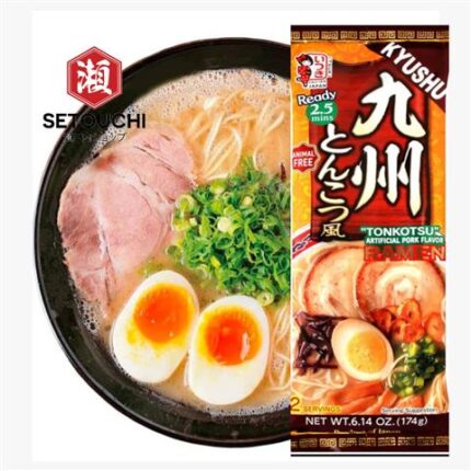 47952 4901726014967 itsuki tonkotsu ramen artif. pork flavor kyushu 174g