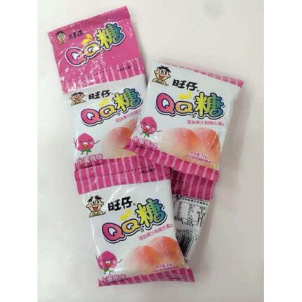 4846 6920952762044 caramella gommose alla frutta qq pesca 23g