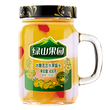 48832 6928521304374 frutta mista sciroppata lushang guoyuan 450g