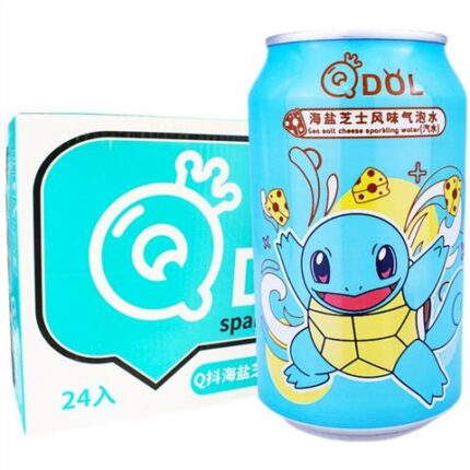 48882 6973116300019 qdol sea salt cheese sparkling water 330ml haiyanzhishiqishui