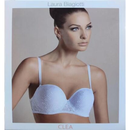 51574 8301013491161 000-BLA90348S-BCO_3B l/b clea reggiseno. sfoderato c/fer micr. con pizzo bianco 3b
