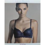 51589 8301013426620 000-BLA90620S-PNR_3B l/b sofia reggiseno. sfoderato c/fer micr. con pizzo nero 3b
