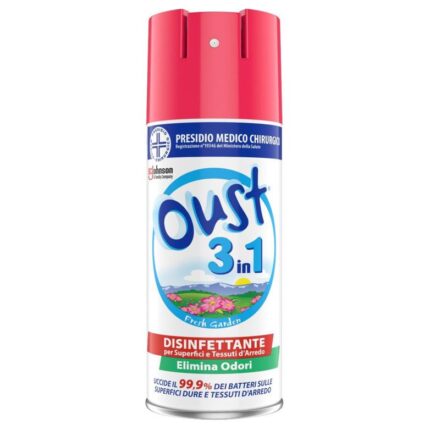 52241 5000204210491 116436 oust deodorante disinfettante 3in1 fresh garden 400ml