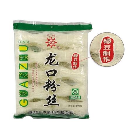 53251 6902482001367 guangzhu spaghetti di soia premium (100% soia verde) 500g