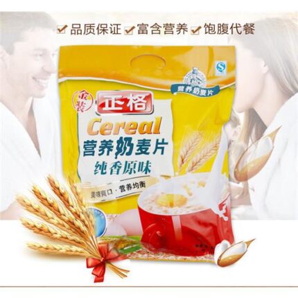 53888 6932606101833 zhengge maipiang oatmedl instant cereal original 600g