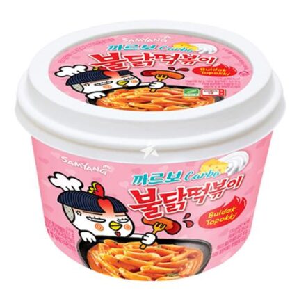 54335 8801073910287 samyang buldaktopokki carbo hot chicken flavor 179g