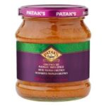 55292 5011308307062 patak's hot mango chutney 340g