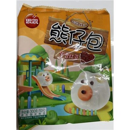 56627 6921665714689 sinian xiongzaibao panino con ripieno fagioli rossi congelati 300g