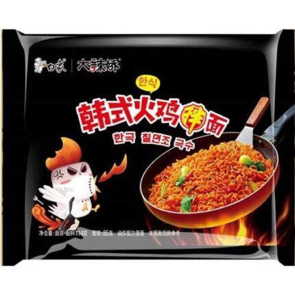 56694 6935270639459 baixiang instant noodles korean artificial turkey flavor 112g
