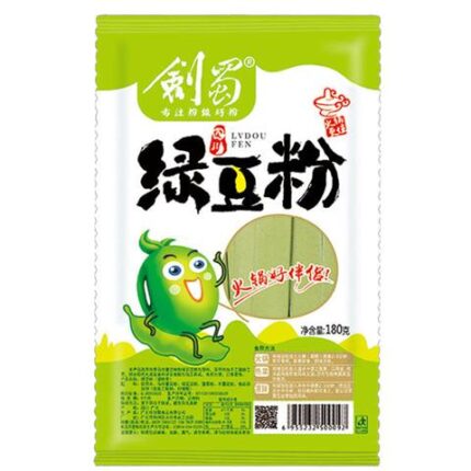 56723 6955232500092 noodles con fagioli verdi ludoufen jianshu 180g