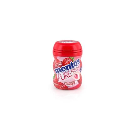 56818 9100000568188 mentos pure fresh bubble fresh stramberry 20g