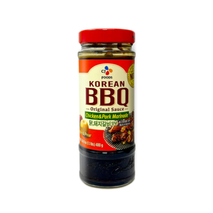 57776 8071767027656 cj korean bbq chicken&pork marinade 480g