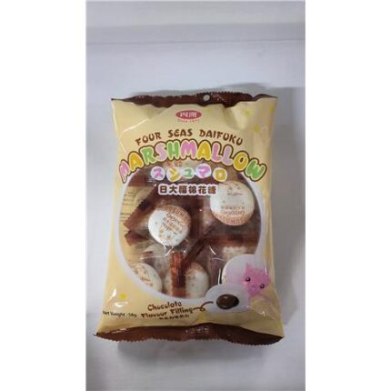 58126 4902804800014 sizhou four seas daifuku marshmallow ridafu chocolate mianhuatang 58g