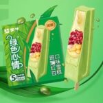 58284 6923644237400 mengniu lvse xinqing banlan hongdou 5x68g