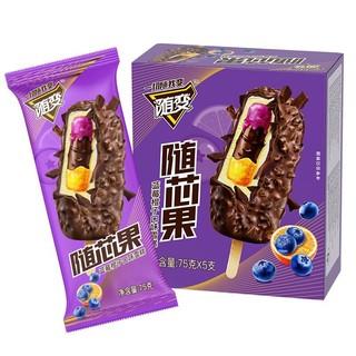 58516 6923644233204 mengniu suibian suixinguo mirtillo arancia 5x75g