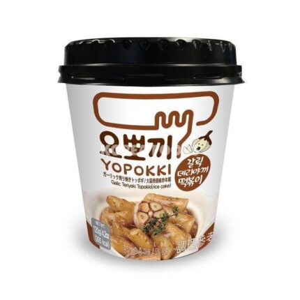 58559 8809054402097 yopokki garlic teriyaki topokki （rice cake） 120g