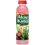 58565 884394000279 okf aloe vera king peach drink 500ml
